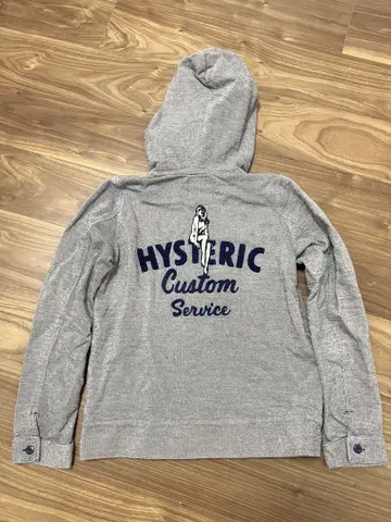 HYSTERIC 후드 부착 후드티