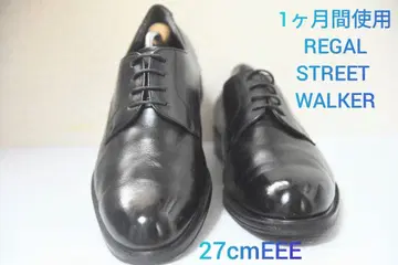 1개월 사용 REGAL 스트릿 워커 플레인토 천연 가죽 27cm 3E