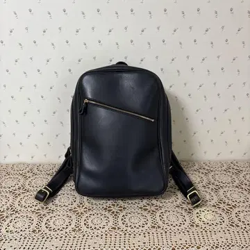 새상품급! herz (헬츠) 베리시모 백팩! 블랙 가죽, 비즈니스 백팩