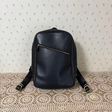 새상품급! herz (헬츠) 베리시모 백팩! 블랙 가죽, 비즈니스 백팩