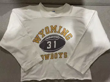 Champion WYOMING COWBOYS 롱 T 풋볼 셔츠