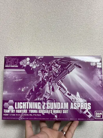 HGBF 1/144 라이트닝 Z 건담 아스 프로