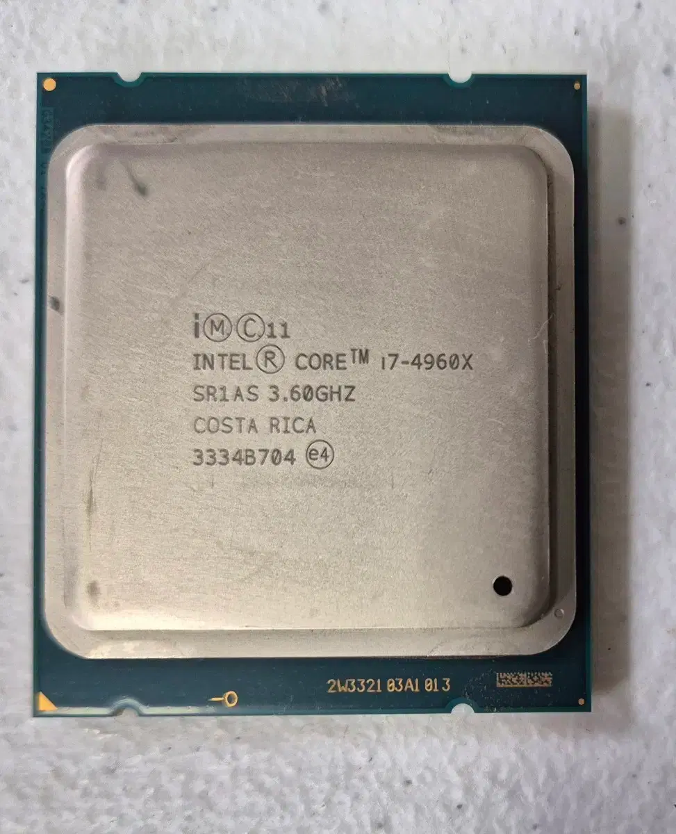 인텔 i7-4960X CPU 3.60GHz
