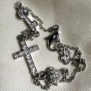 Swarovski 스와로브스키 팔찌 하트, 키, 십자가