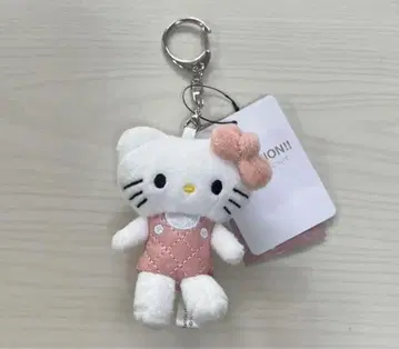 로리즈팜 키티 퀼트 토이 키링 산리오