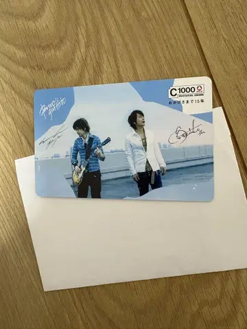 포르노그라피티 음악 기프트 카드 1000엔