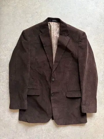 CHAPS 코듀로이 테일러드 자켓 브라운