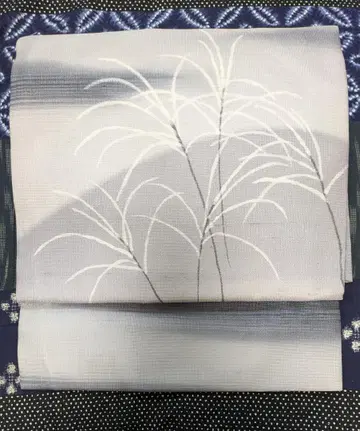 우시쿠비 억새 패턴 여름용 오비
