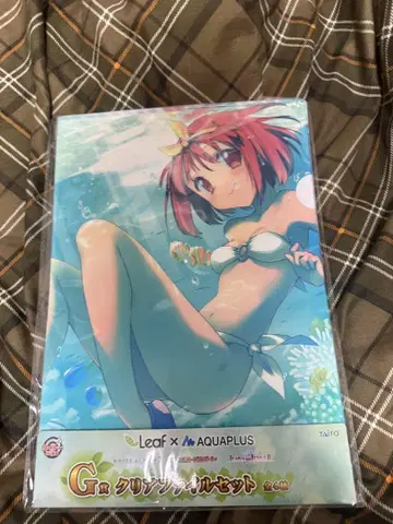 Leaf x AQUAPLUS 클리어 파일 3종 세트
