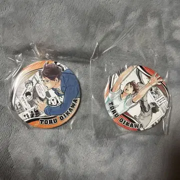 하이큐 캔뱃지 HEROES 오이카와 토오루 하이큐전