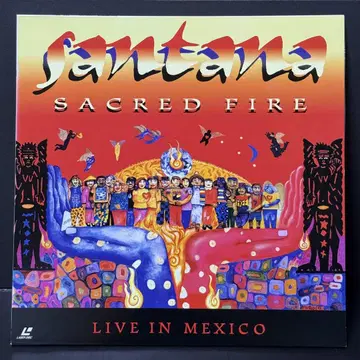SANTANA Sacred Fire 레이저 디스크