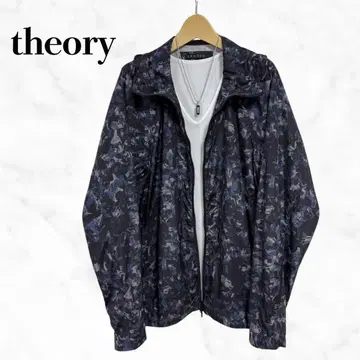 theory 올 패턴 후드티 윈드 브레이커 라이트 아우터 점퍼