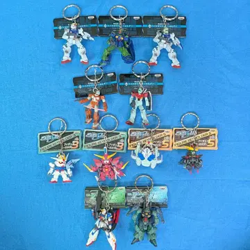 GUNDAM 피규어 키링 묶음 판매 BANPRESTO 11점