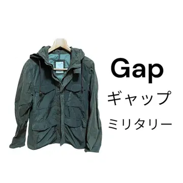 Gap 밀리터리 자켓 올리브 그린