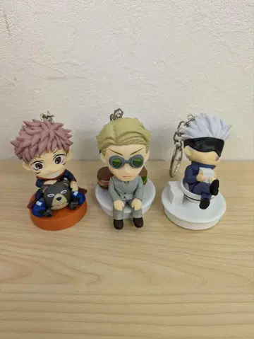 캐릭터페이 주술회전 3체 세트