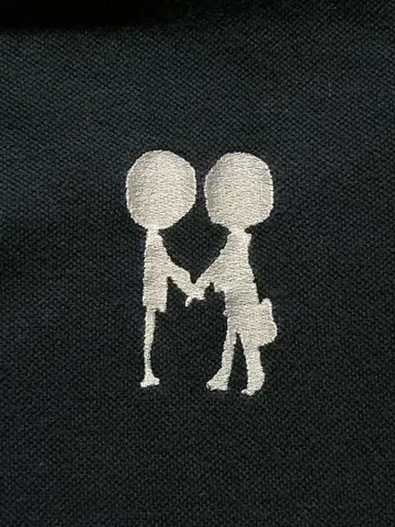 [ 진품 ] RADIOHEAD 라디오 헤드 원 포인트 피케 셔츠 M