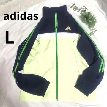 아디다스 adidas 집업 자켓 저지 금 로고