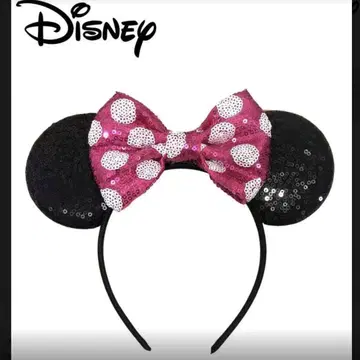Disney 미니 마우스 헤어밴드 머리띠 핑크