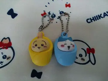 치이카와 (먼작귀) 아기 감싸기 마스코트 키링