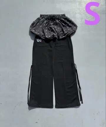90 Logo Dot Ballon Skirt Pants