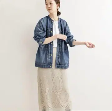 IENA 리메이크 데님 블루종 G