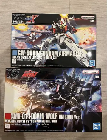 HG 도벤 울프 (유니콘 Ver.) & HG 건담 에어마스터