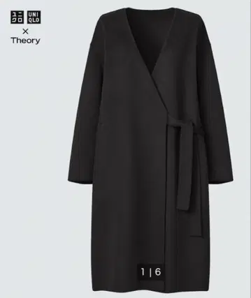 새상품 UNIQLO x Theory 울 블렌드 코트