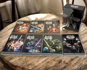 영화 star wars 스타 워즈 6장 +1장 DVD 세트