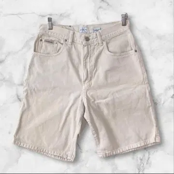 Calvin Klein Jeans 숏팬츠 베이지 90s Y2K