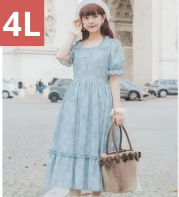 아오키 미사코 니나스 콜라보 원피스 시마무라 4L