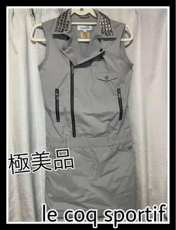 컨디션 최상 le coq sportif 그레이 원피스