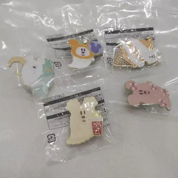 디즈니 할로윈 핀 배지 5개 세트