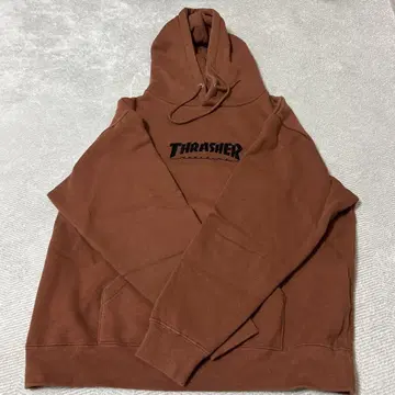 THRASHER 로고 후드티 S 사이즈