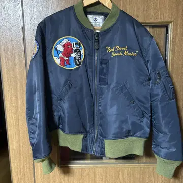 Ted Company MA-1 플라이트 자켓 40 사이즈 네이비