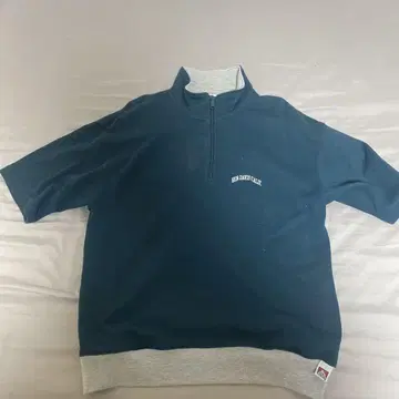 BEN DAVIS 반팔 하프 지퍼