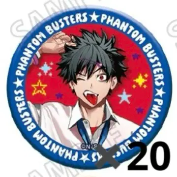 팬텀 버스터즈 시시쿠리노 토라오 캔뱃지 메디코스 팬버스 모가리