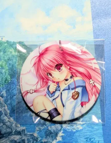 AngelBeats! 럭키 챌린지 복권 BIG 캔배치 요시오카 유이
