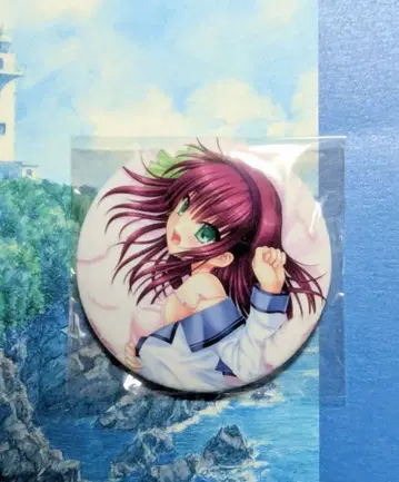 AngelBeats! 럭키 챌린지 복권 BIG 캔뱃지 나카무라 유리