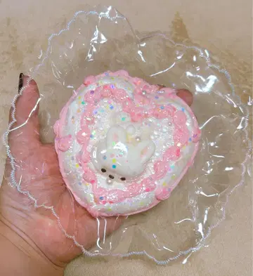 해외 스퀴즈 타바 토끼 케이크