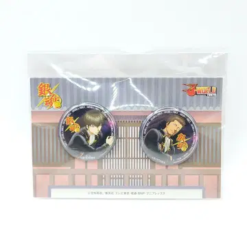 은혼 J-WORLD 콘도 히지카타 캔뱃지 세트