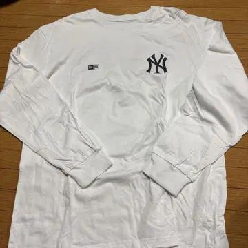 NEW ERA NY 로고 T셔츠 XL 화이트