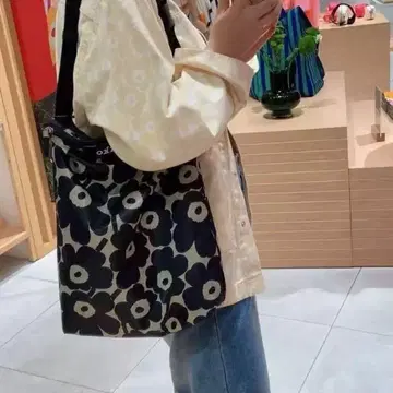 marimekko 숄더백 중간 사이즈