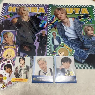 코무돗토 복권 vol.2 유타 히우가 배경 포함 스티커 & 클리어 파일