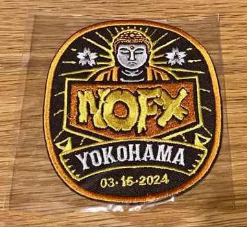 NOFX 와펜 패치 요코하마 한정판