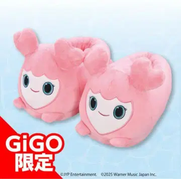 TWICE LOVELYS 모모 봉제 인형 슬리퍼 gigo 한정판