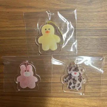 mojojojo 아크릴 키링 3개 세트
