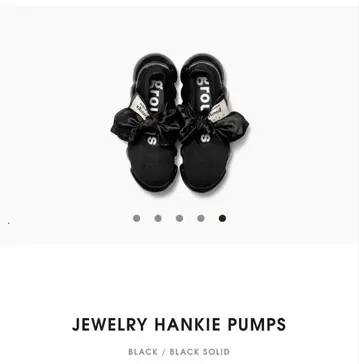 JEWELRY HANKIE PUMPS 블랙