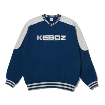 KEBOZ 네이비 V넥 트레이닝복