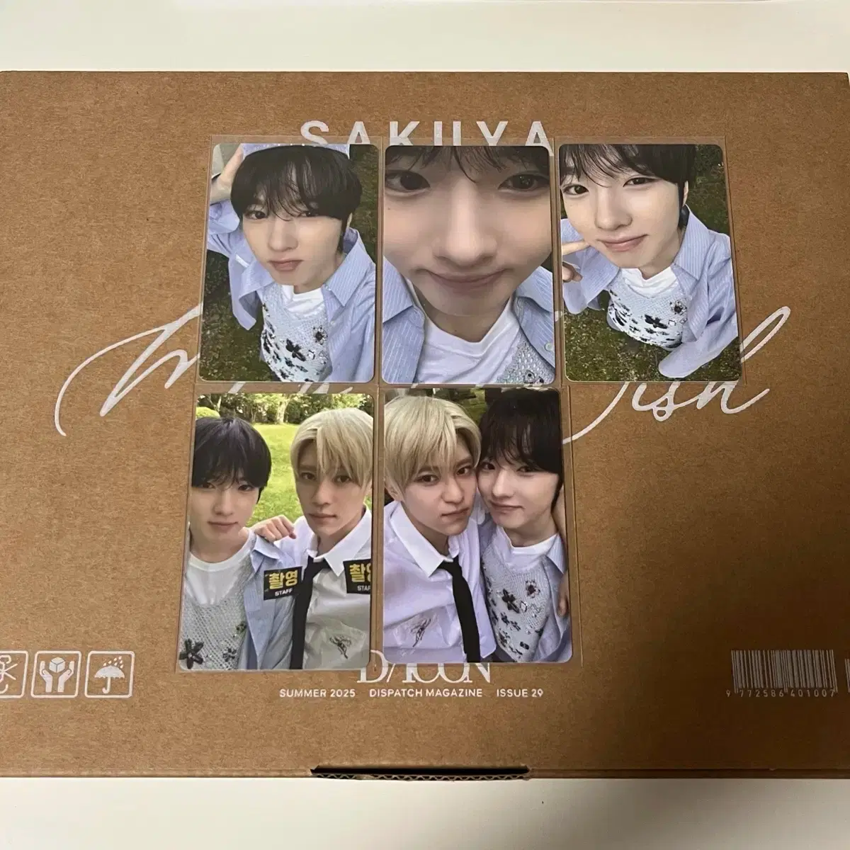 Nct wish Sakuya A version Dicon Kakao pre-order benefit full set