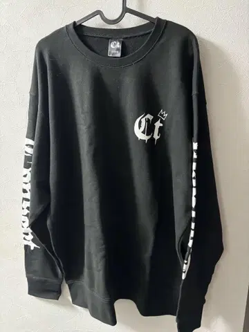 consept 블랙 맨투맨 컨셉 3XL